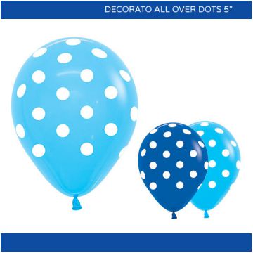 PALLONCINO DOTS (5") PZ.100