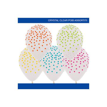 PALLONCINO DOTS 12" PZ.50