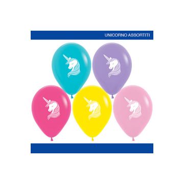 PALLONCINO UNICORNO 12 " PZ.50