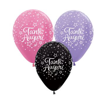 PALLONCINO TANTI AUGURI 12" PZ.100