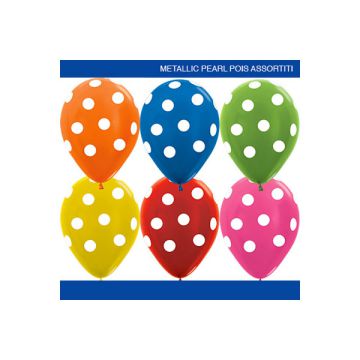 PALLONCINO DOTS 12" PZ.50