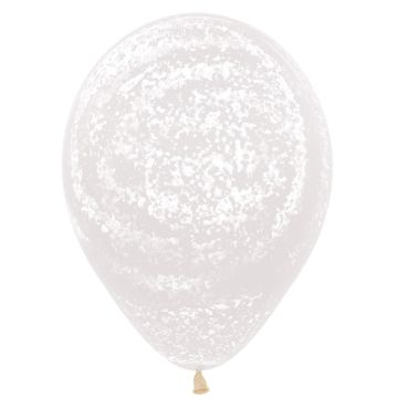 PALLONCINO GRAFFITI BIANCO 12" PZ.50