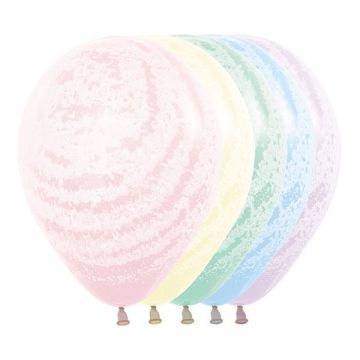 Palloncino graffiti pastel (12") pz.50