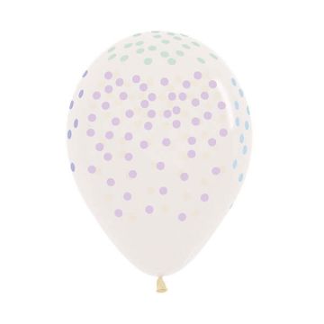 Palloncino confetti pastel (12") pz.50
