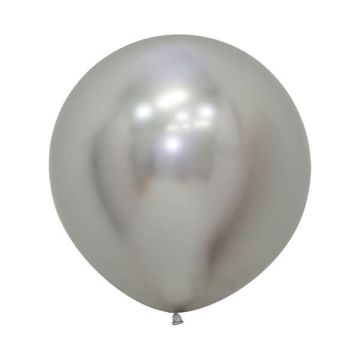Palloncino argento reflex (24") pz.3