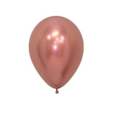 Palloncino Rose Gold Reflex (18"") Pz.6