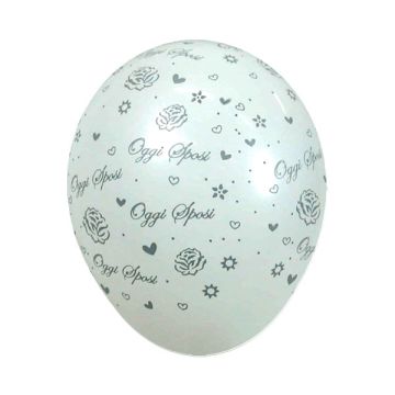 PALLONCINO OGGI SPOSI ROSE (5") PZ.100