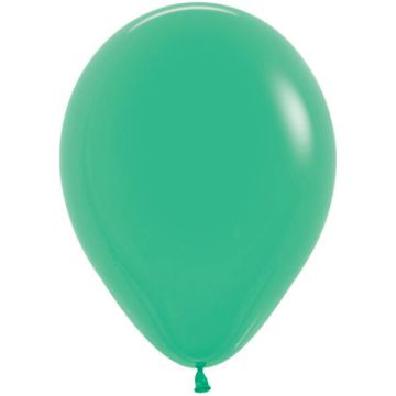 Palloncino Verde Prato (030) 10" Pz.100 Colore Standard Cm.25