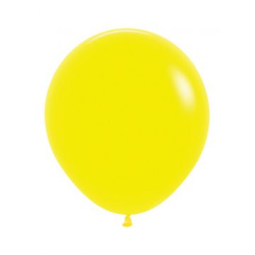 Palloncino Giallo (020) 18" Pz.25