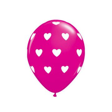 PALLONCINO CUORE 12" PZ.100