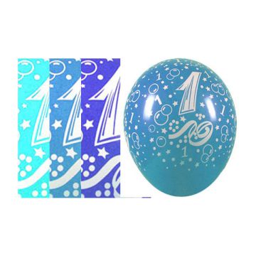 PALLONCINO 1° COMPLEANNO (5") PZ.100