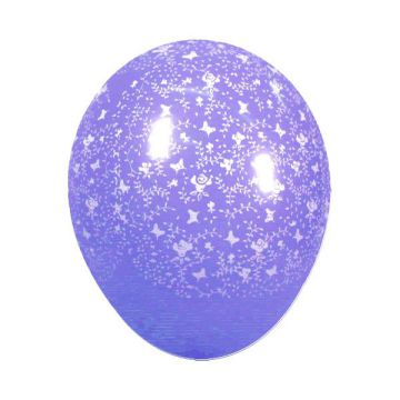 PALLONCINO FARFALLE E FIORI 12" PZ.100
