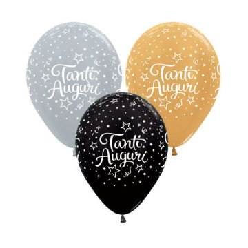 Palloncino tanti auguri (5") pz.100