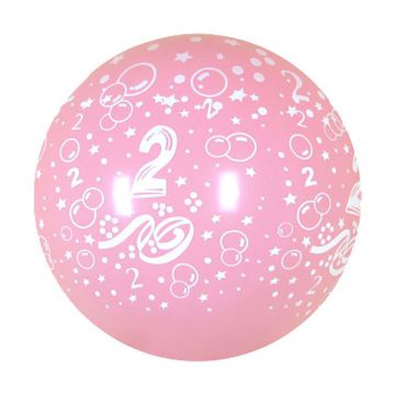PALLONCINO 2° COMPLEANNO 36" PZ.5