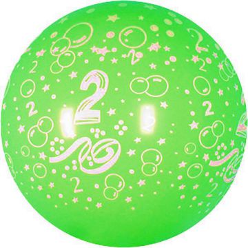 PALLONCINO 2° COMPLEANNO 36" PZ.5