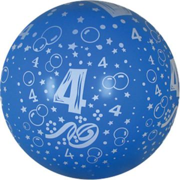 PALLONCINO 4° COMPLEANNO 36" PZ.5