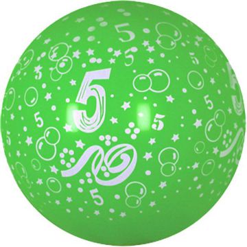 PALLONCINO 5° COMPLEANNO 36"0 PZ.5