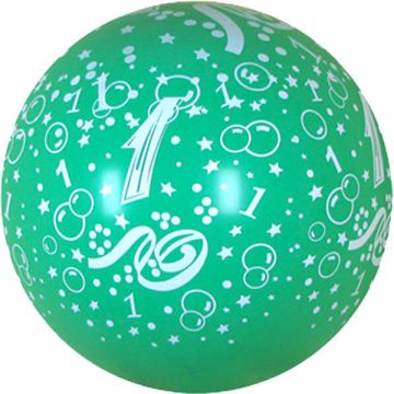 PALLONCINO 1° COMPLEANNO (36") PZ.5