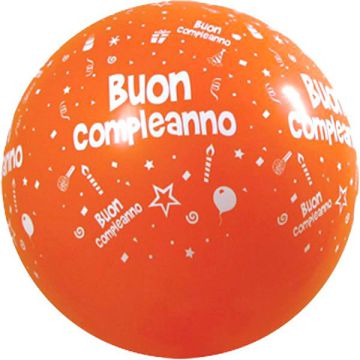 PALLONCINO BUON COMPLEANNO (36") PZ.5