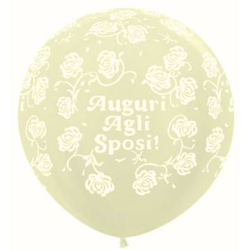 PALLONCINO AUGURI AGLI SPOSI (36") PZ.5