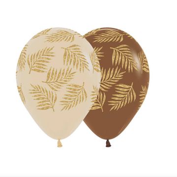 Palloncino Palme (12") Pz.50 Colore Standard Assortito  Cm.30