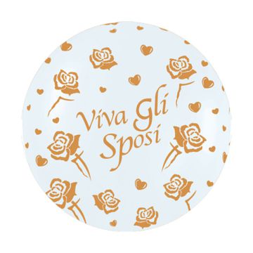 PALLONCINO VIVA GLI SPOSI (36") PZ.5